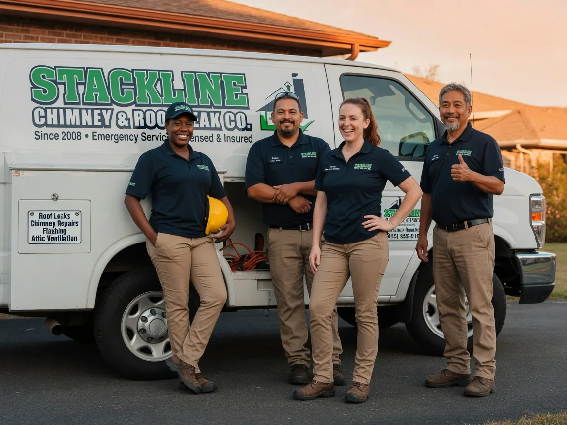 Chimney flashing repair company in Milton, NH